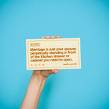 Wooden Etched Tweet: Small