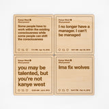 Kanye West Coasters: Set #3